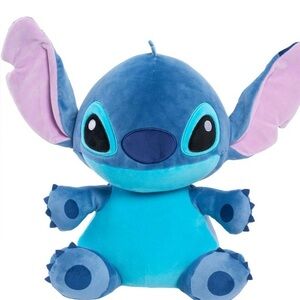 Disney Classics Stitch 8-inch Ages 3 Up Stuffed Toy Blue Comfort Weighted Plush